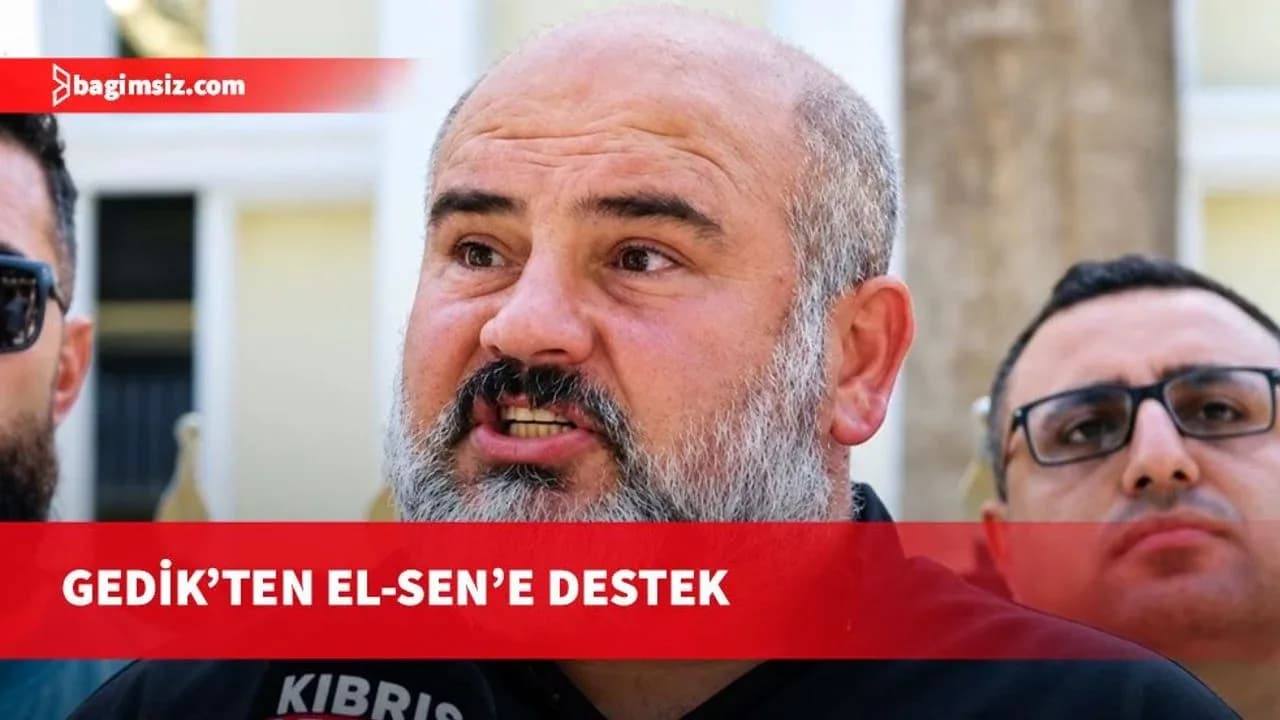 TEL-SEN Başkanı Gedik, El-Sen’e destek belirtti