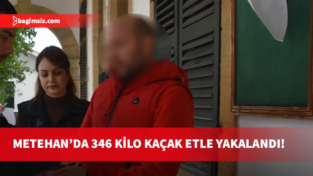 Daha önce 3 valiz sigara ile gündeme gelmişti, bu kez 346 kilo kaçak etle yakalandı