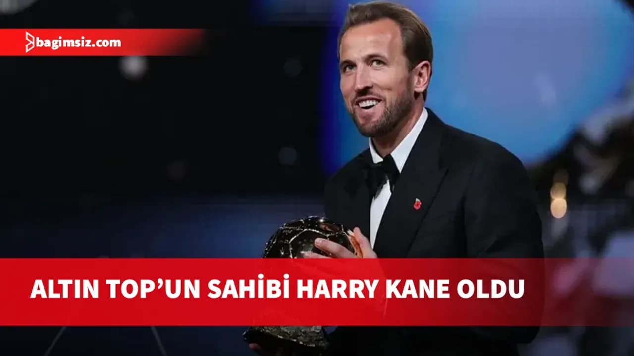 En iyi erkek futbolcu kategorisinde Harry Kane, kariyerinde ilk kez Altın Top'un sahibi oldu