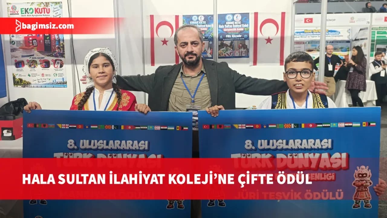 8. Uluslararası Türk Dünyası Bilim ve Kültür Şenliği’nde Hala Sultan İlahiyat Koleji’ne çifte ödül