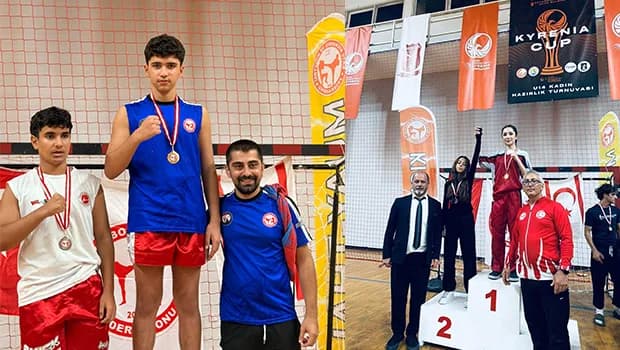 Hala Sultan İlahiyat Koleji Öğrencilerinden Kick Boks Turnuvasında 6 Madalya