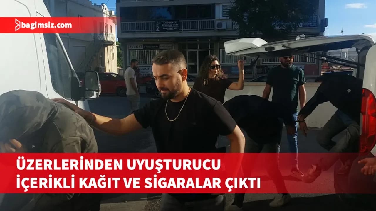 Uyuşturucu kağıt ve sigaralarla yakalandılar, teminata bağlandılar