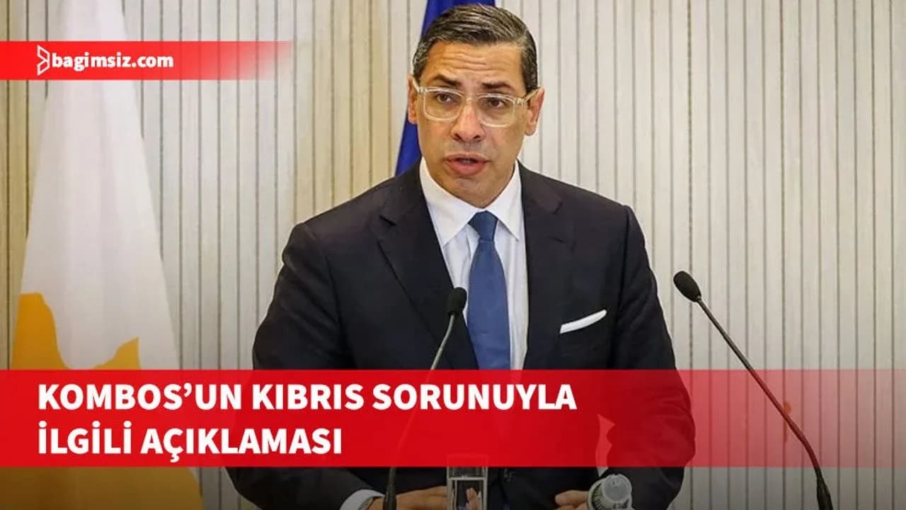 Kombos, Kıbrıs sorunu ile ilgili açıklamalarını ifade etti