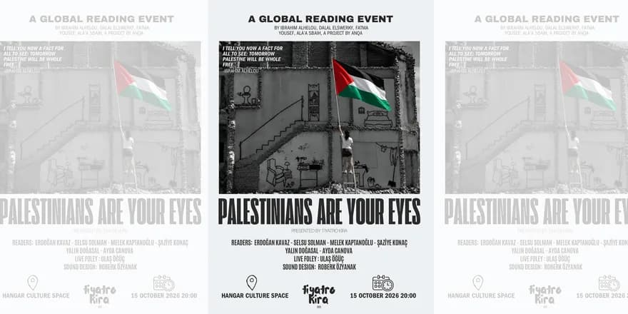 Filistin için küresel dayanışma “Palestinians Are Your Eyes” ile sürüyor