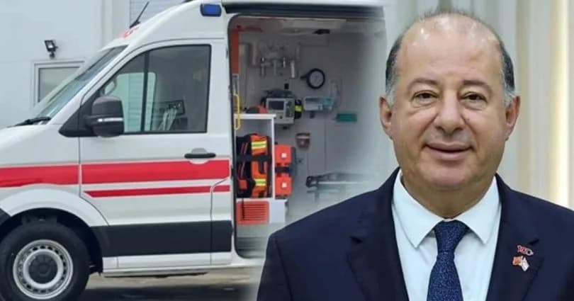 Dinçyürek: Ambulans filomuza iki yeni tam donanımlı ambulans daha katıldı