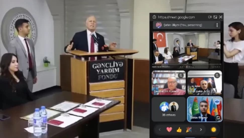Türk dünyasının birliği ve gençlerin rolü çevrim içi seminerde ele alındı