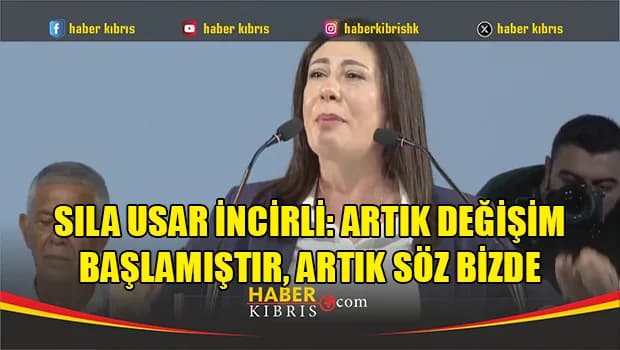 Sıla Usar İncirli: Artık değişim başlamıştır, artık söz bizde