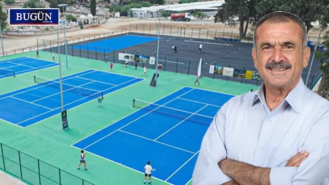 Mağusa’da altı tenis kortu tamamlandı: İlk organizasyona 17 ülkeden sporcu bekleniyor