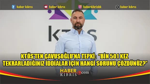 KTÖS’ten Çavuşoğlu’nun dershane sözcülüğü eleştirilerine yanıt