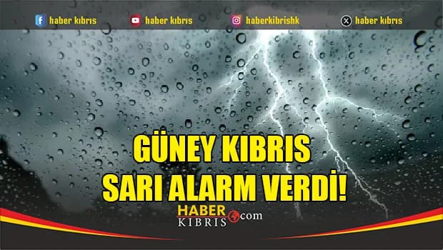 Rum Meteoroloji Dairesi sarı alarm verdi