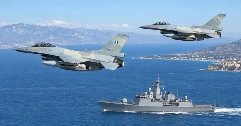Palmas, Yunan F-16’ları ve savaş gemisinin kalıcı olduğunu açıkladı