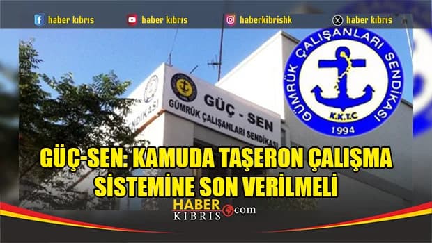 Güç-Sen: Kamuda taşeron çalışma sistemine son verilmeli