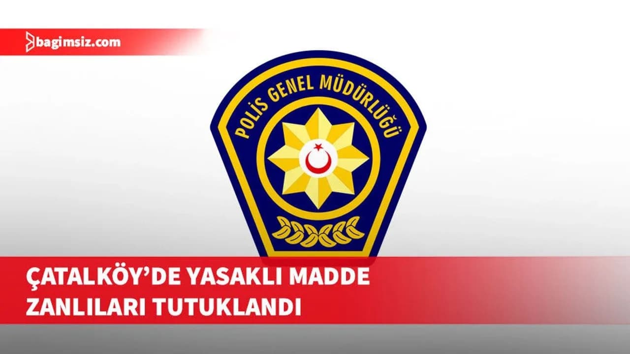 Çatalköy'de yasaklı madde zanlıları tutuklandı