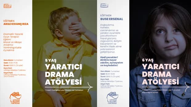 LBT'nin 5 ve 6 yaş grubu çocuk tiyatrosu çalışmaları başlıyor