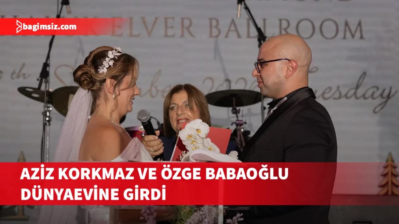 Merit Hotelleri Dijital Pazarlama Direktörü Aziz Korkmaz, Özge Babaoğlu ile hayatını birleştirdi