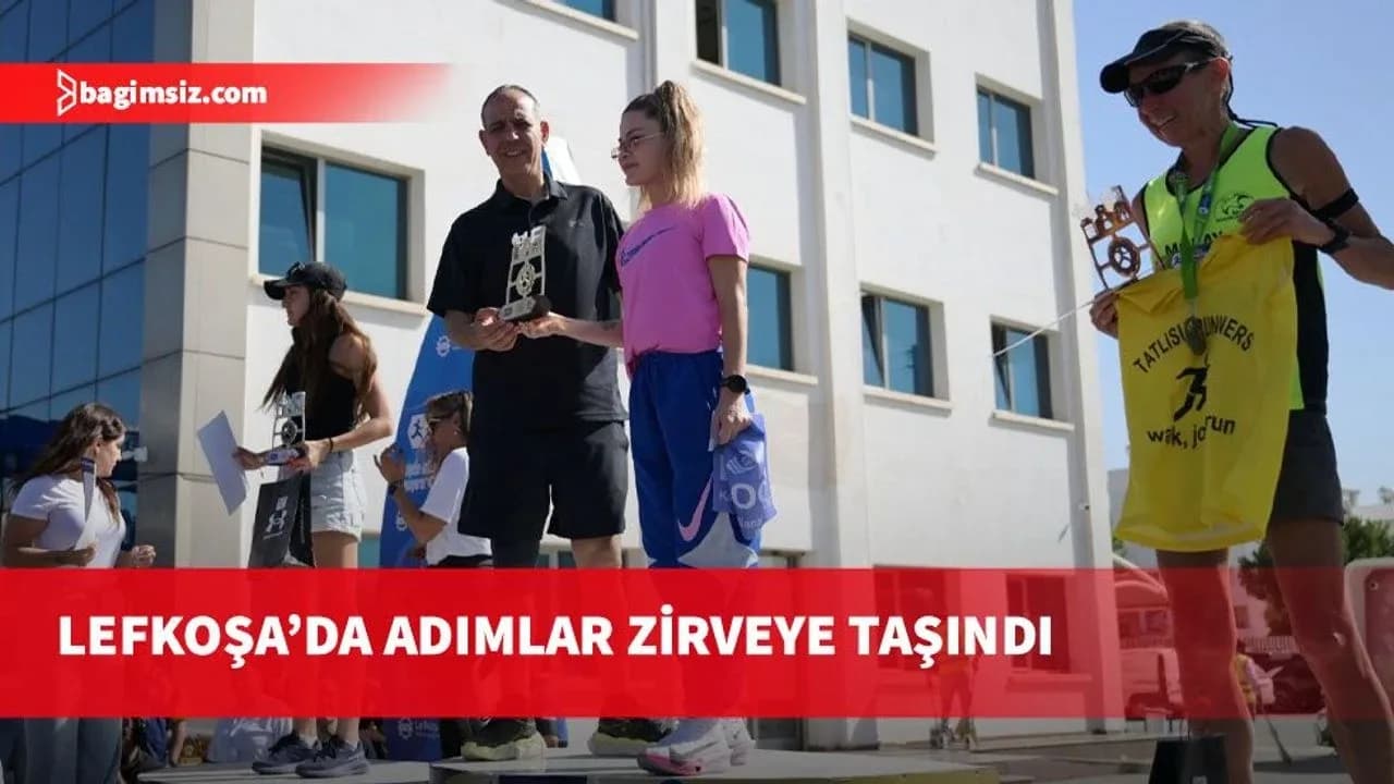 Ülker Lefkoşa Yarı Maratonu’nda dereceye girenler ödüllendirildi