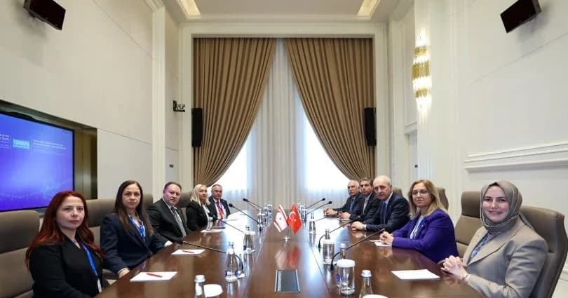Öztürkler ve Kurtulmuş Bişkek’te buluştu