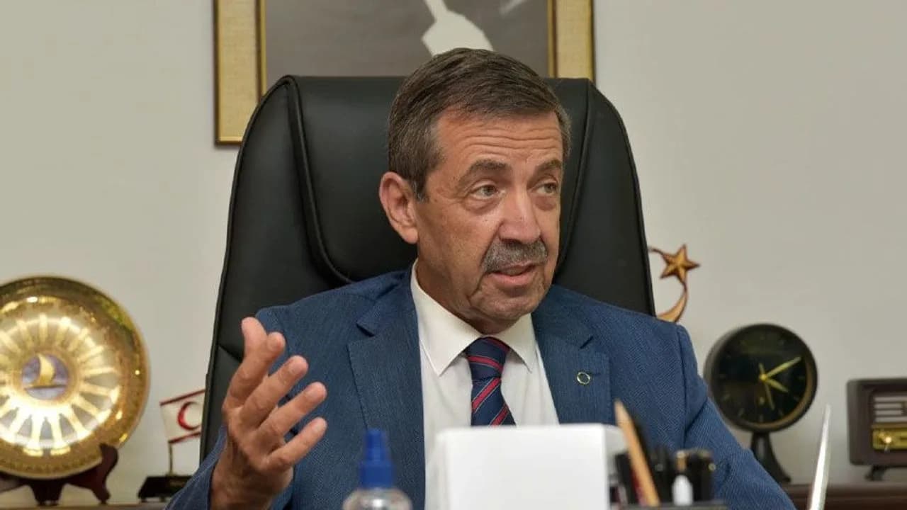 Ertuğruloğlu: Kıbrıs’ta çözüm için iki devlet gerçeği kabul edilmeli