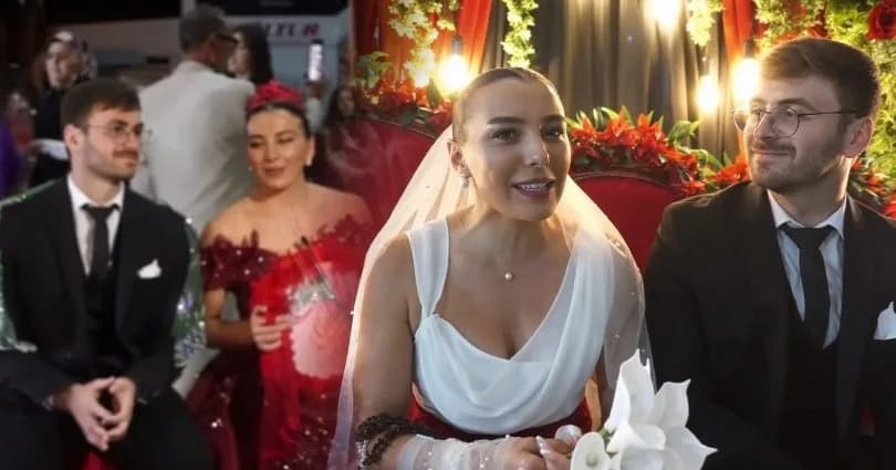 ABD’li damat davul zurnayla evlendi