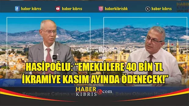 Hasipoğlu: Önce ikramiye ardından 13. maaşlar ödenecek…