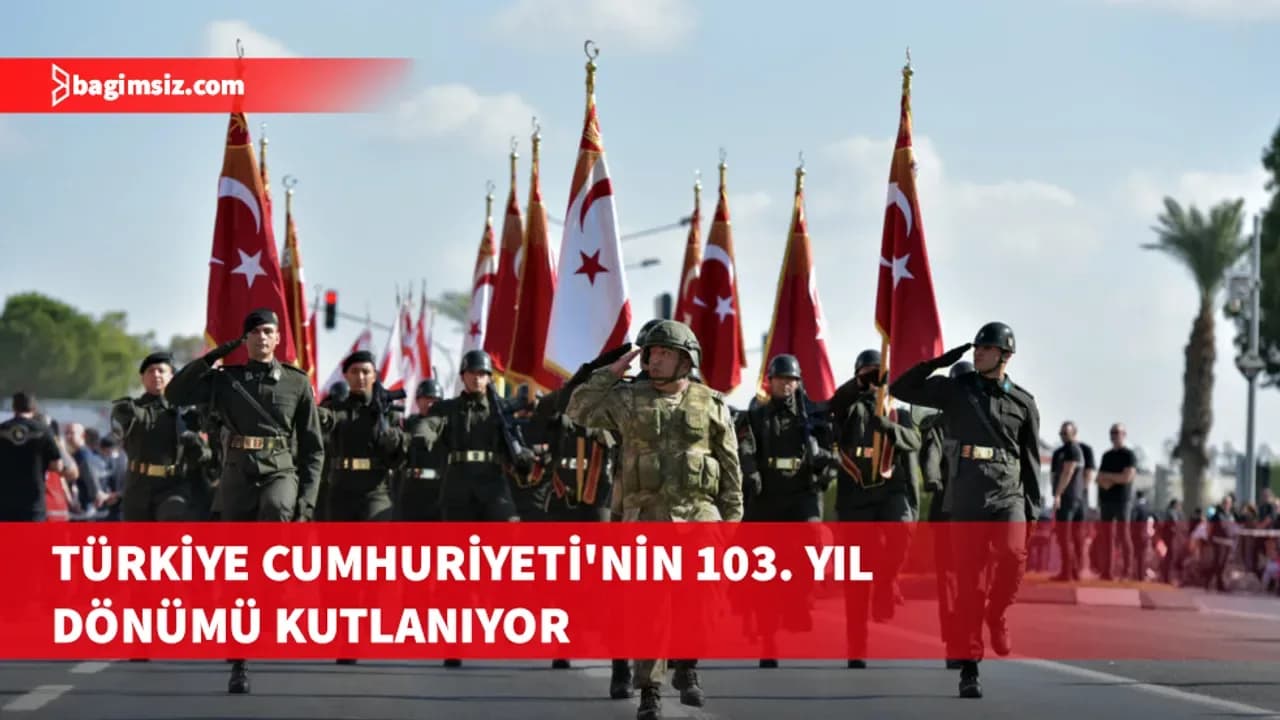 Türkiye Cumhuriyeti’nin 103’üncü kuruluş yıl dönümü KKTC’de de törenlerle kutlanacak