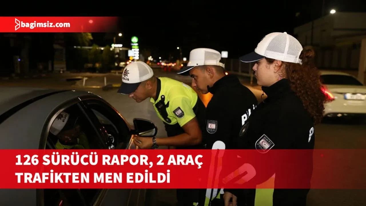 İskele’de asayiş ve trafik denetimi...
