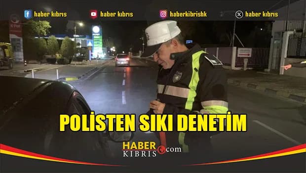 İskele’de asayiş ve trafik denetimi...