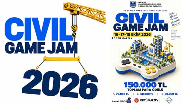 İMO öncülüğünde teknoloji, eğitim ve yaratıcılık bir araya geliyor: CIVIL GAME JAM başlıyor