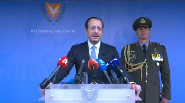 Hristodulidis: “Bir numaralı önceliğimiz ülkemizin kurtuluşu ve yeniden birleşmesi”