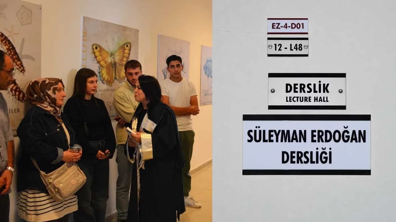 Süleyman Erdoğan’ın Adı Öğrencisi Olduğu Yakın Doğu Üniversitesi’nde Yaşayacak