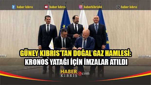 ENI ile Güney Kıbrıs arasında "Kronos" yatağıyla ilgili anlaşma imzalandı