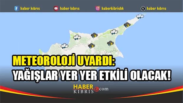 Meteoroloji'den etkili yağış uyarısı: Gök gürültülü sağanak bekleniyor