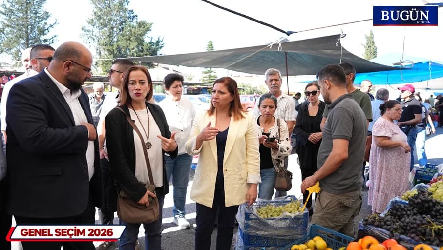 CTP’nin Gönyeli-Alayköy adayı Damla Soyalp’ten kapalı pazar yeri projesi