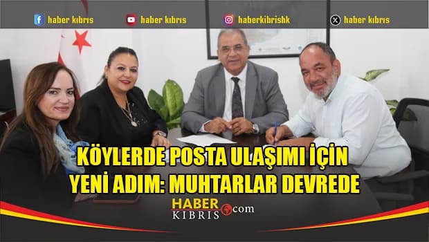 Posta Dairesi ile Muhtarlar Birliği Arasında İş Birliği Protokolü