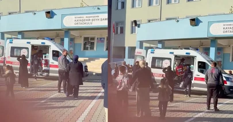 Başakşehir’de ortaokulda bıçaklı saldırı: Yaralı öğrenciler var