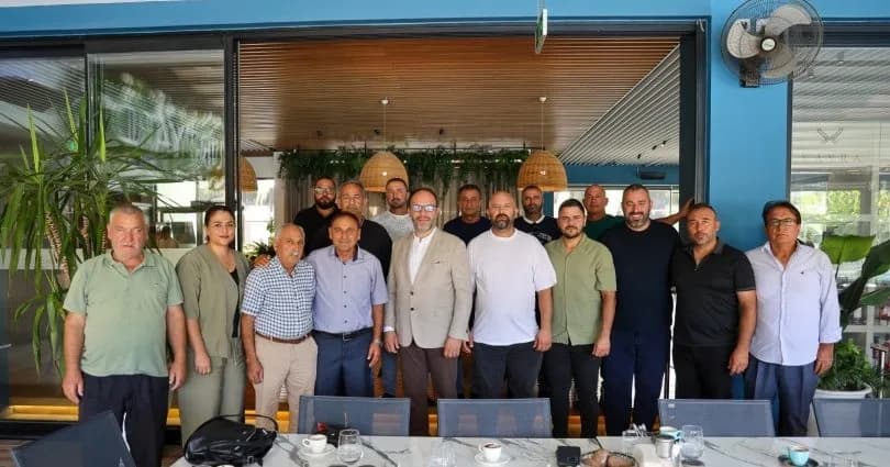 Sadıkoğlu, Muhtarlar Günü’nde muhtarlarla bir araya geldi