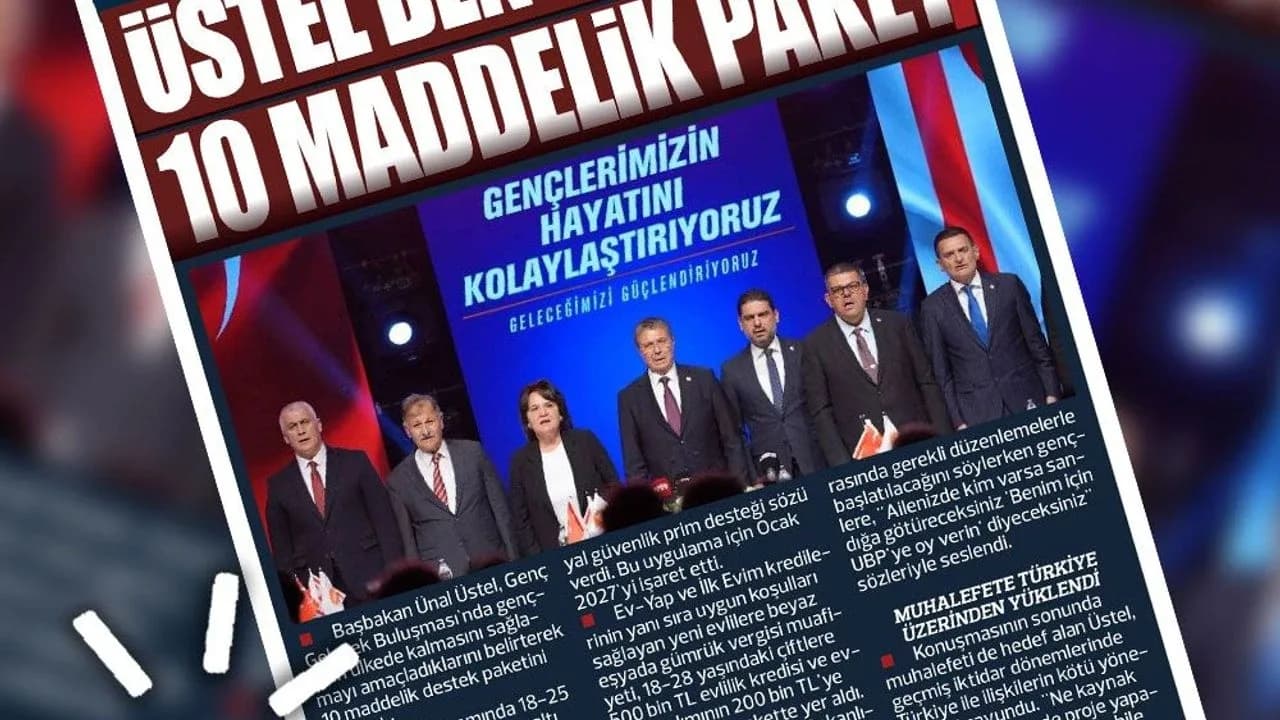 21 EKİM 2026 KIBRIS GERÇEK MANŞET