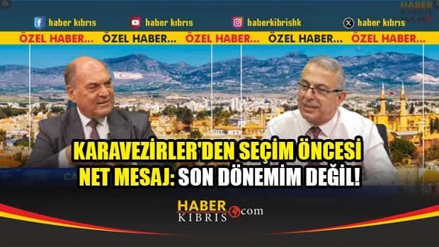 Karavezirler'den seçim mesajı: Biz seçim düşünerek değil, hizmet için çalışıyoruz