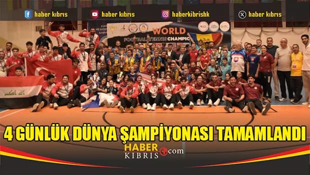 4 günlük Dünya Şampiyonası tamamlandı