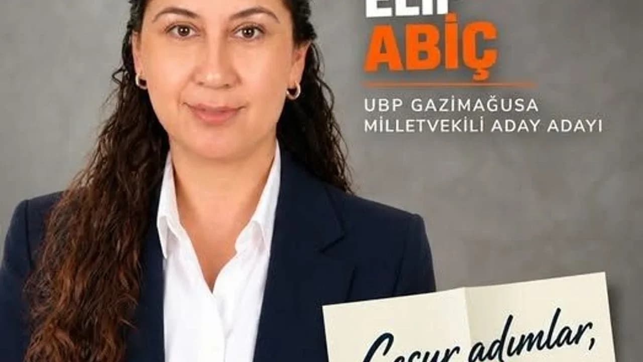 Elif Abiç, UBP Gazimağusa’dan 12 numarayla aday adayı oldu