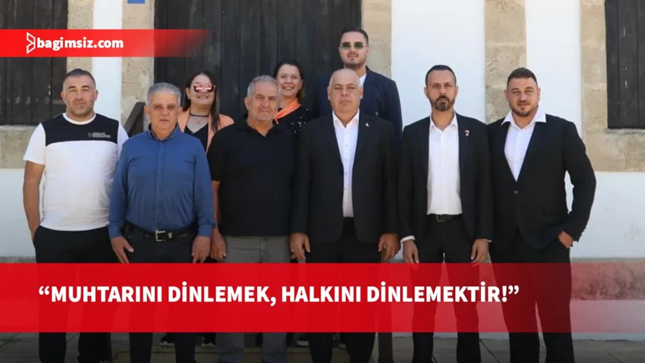 Albayrak’tan Çatalköy-Esentepe muhtarlarına ziyaret
