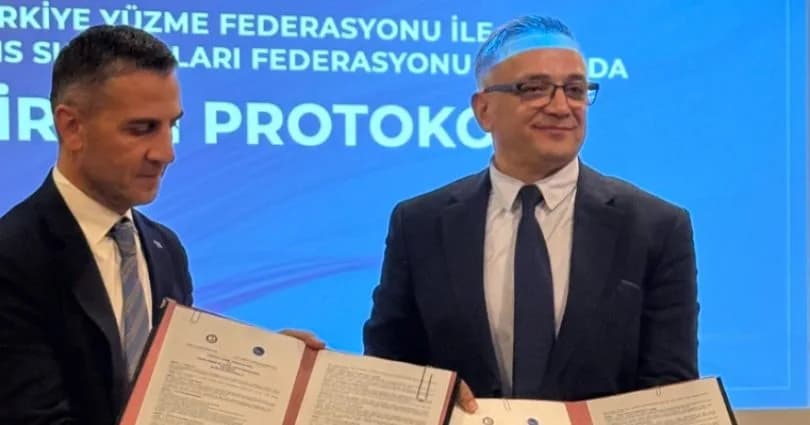 Su Sporları Federasyonu ile Türkiye Yüzme Federasyonu arasında protokol