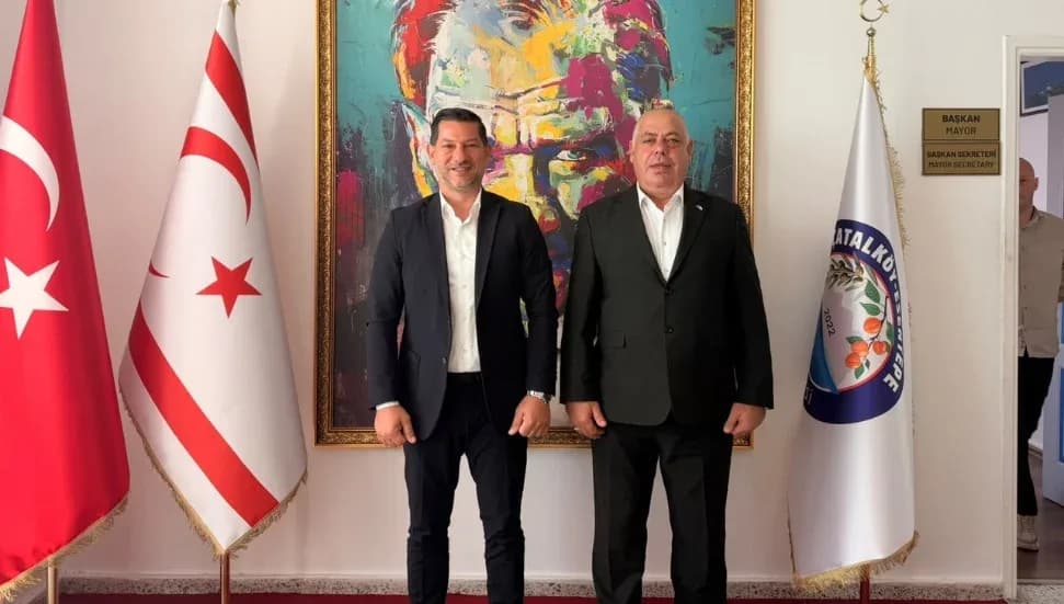 Derviş Albayrak, rakibi Ceyhun Kırok’a nezaket ziyaretinde bulundu