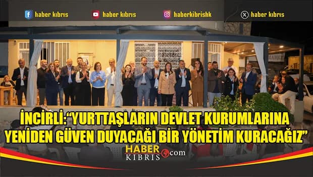 İncirli: “Gelir gelmez Yolsuzlukla Mücadele Otoritesi’nin kurulması için çalışmaya başlayacağız”