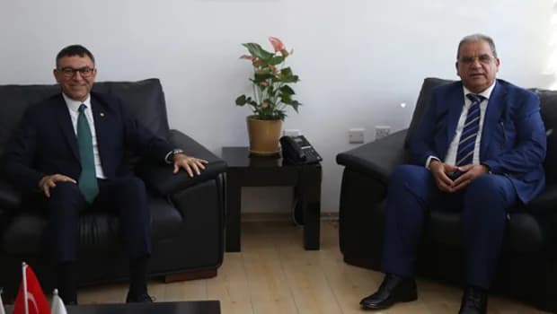 Bakan Sucuoğlu, Turkcell Genel Müdürü Küçüközdemir ve beraberindeki heyeti kabul etti