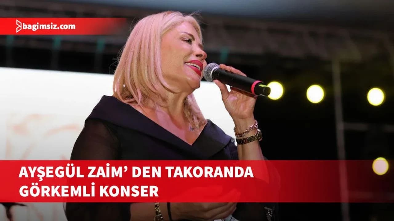 Ayşegül Zaim, 7. Ulusal Takoran Doğa ve Kültür Festivali’nde unutulmaz bir konser verdi