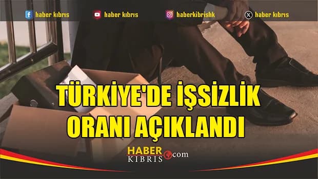 Türkiye'de işsizlik oranı açıklandı