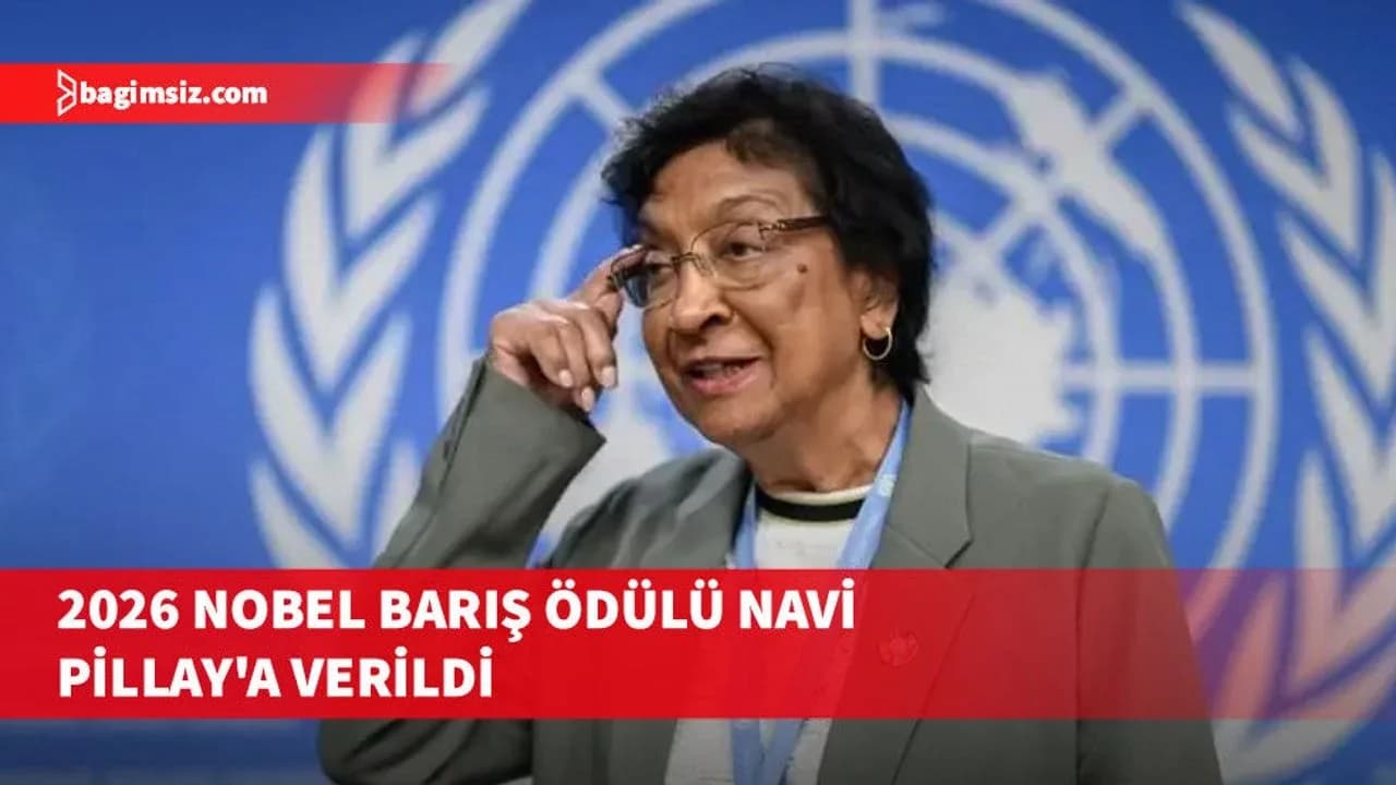 2026 Nobel Barış Ödülü hukukçu Navi Pillay'a verildi