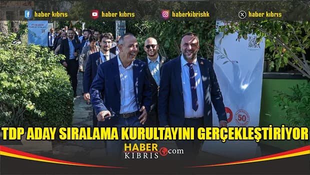 TDP aday sıralama kurultayını gerçekleştiriyor