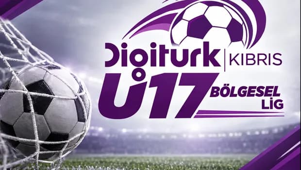 Digiturk Kıbrıs U17 Bölgesel Lig'de fikstür çekiliyor